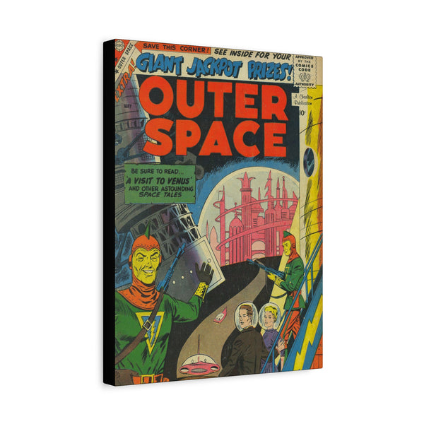 028 - Outer Space #22 - Printed on hand-stretched canvas with 1.25" thick pine stretcher bar